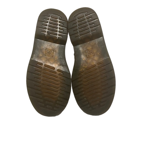 Dr Martens Junior 1460 US Sz 3 EU 34 Black Glitter Sparkly Chunky Lace Up Boot - Picture 8 of 9